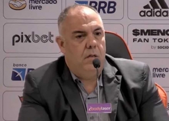 ‘A gente deve fazer mais duas contratações’: Marcos Braz volta a prometer ‘grata surpresa’ à Nação nesta janela de transferências