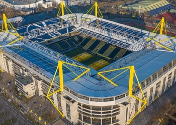 ‘Arena vertical’: Flamengo se inspira no estádio do Borussia Dortmund para a construção de sua própria casa