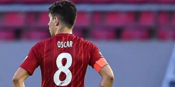 Aos torcedores chineses, Oscar anuncia que vai iniciar treinos no Flamengo