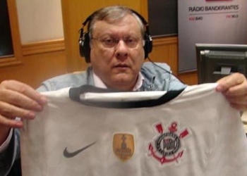 Mesmo com classificação, Milton Neves não se segura e critica o Flamengo: ‘Que show deu a torcida do Corinthians no Maracanã’