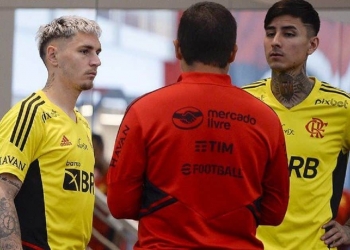 ‘Aquém de sua condição’: Dorival Júnior rompe o silêncio e expõe problema em Erick Pulgar que impede estreia; Varela está pronto para entrar em campo