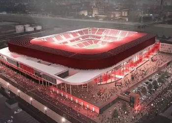 Marcos Braz garante, ‘com certeza absoluta’, que novo estádio do Flamengo terá capacidade para, no mínimo, 100 mil torcedores