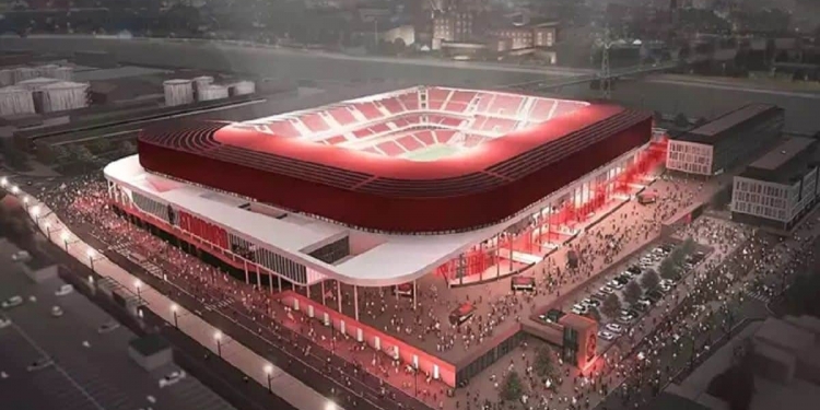 Marcos Braz garante, ‘com certeza absoluta’, que novo estádio do Flamengo terá capacidade para, no mínimo, 100 mil torcedores